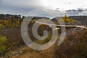 Lake Hodges Pedestrian Bridge in Escondido San Diego County North Inland photo